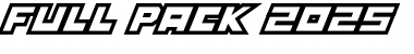 Download Full Pack 2025 Font Download Full Pack 2025 Font