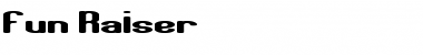 Download Fun Raiser Font Download Fun Raiser Font
