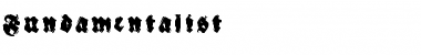 Download Fundamentalist Font Download Fundamentalist Font