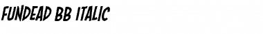 Download Fundead BB Font Download Fundead BB Font