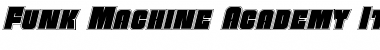 Download Funk Machine Academy Italic Font Download Funk Machine Academy Italic Font