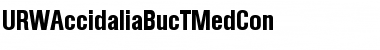 Download URWAccidaliaBucTMedCon Font Download URWAccidaliaBucTMedCon Font