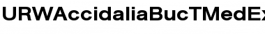 Download URWAccidaliaBucTMedExt Font Download URWAccidaliaBucTMedExt Font