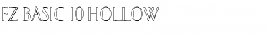 Download FZ BASIC 10 HOLLOW Font Download FZ BASIC 10 HOLLOW Font