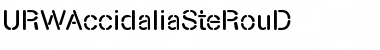 Download URWAccidaliaSteRouD Font Download URWAccidaliaSteRouD Font