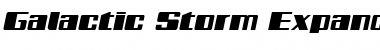 Download Galactic Storm Expanded Italic Font Download Galactic Storm Expanded Italic Font