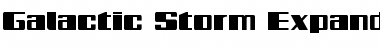 Download Galactic Storm Expanded Font Download Galactic Storm Expanded Font