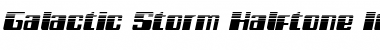 Download Galactic Storm Halftone Italic Font Download Galactic Storm Halftone Italic Font