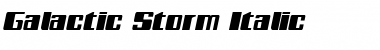 Download Galactic Storm Italic Font Download Galactic Storm Italic Font