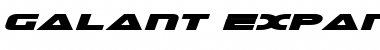 Download Galant Expanded Italic Font Download Galant Expanded Italic Font