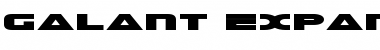Download Galant Expanded Font Download Galant Expanded Font