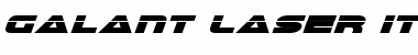 Download Galant Laser Italic Font Download Galant Laser Italic Font