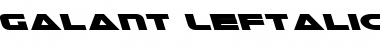 Download Galant Leftalic Font Download Galant Leftalic Font