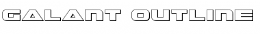 Download Galant Outline Font Download Galant Outline Font