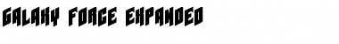 Download Galaxy Force Expanded Font Download Galaxy Force Expanded Font