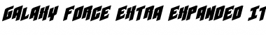 Download Galaxy Force Extra-Expanded Italic Font Download Galaxy Force Extra-Expanded Italic Font