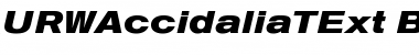 Download URWAccidaliaTExt Font Download URWAccidaliaTExt Font