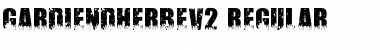 Download Gardiendherbev2 Font Download Gardiendherbev2 Font