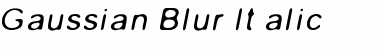 Download Gaussian Blur Italic Font Download Gaussian Blur Italic Font