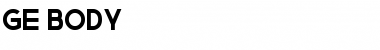 Download Ge Body Font Download Ge Body Font