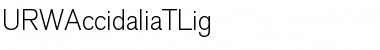 Download URWAccidaliaTLig Font Download URWAccidaliaTLig Font