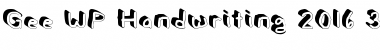 Download Gee_WP_Handwriting_2016_3D Font Download Gee_WP_Handwriting_2016_3D Font