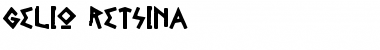 Download Gelio Retsina Font Download Gelio Retsina Font