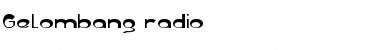 Download Gelombang radio Font Download Gelombang radio Font