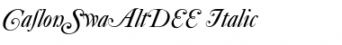 Download CaslonSwaAltDEE Font Download CaslonSwaAltDEE Font