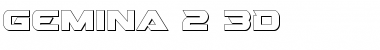 Download Gemina 2 3D Font Download Gemina 2 3D Font