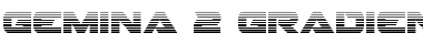 Download Gemina 2 Gradient Font Download Gemina 2 Gradient Font