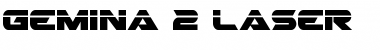 Download Gemina 2 Laser Font Download Gemina 2 Laser Font