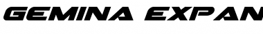 Download Gemina Expanded Italic Font Download Gemina Expanded Italic Font
