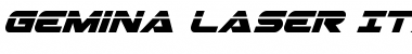 Download Gemina Laser Italic Font Download Gemina Laser Italic Font