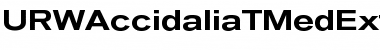 Download URWAccidaliaTMedExt Font Download URWAccidaliaTMedExt Font