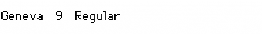 Download Geneva 9 Font Download Geneva 9 Font