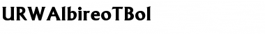 Download URWAlbireoTBol Font Download URWAlbireoTBol Font