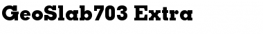 Download GeoSlab703-Extra Font Download GeoSlab703-Extra Font