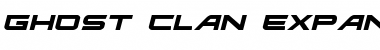Download Ghost Clan Expanded Italic Font Download Ghost Clan Expanded Italic Font