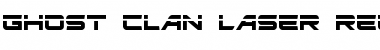 Download Ghost Clan Laser Font Download Ghost Clan Laser Font
