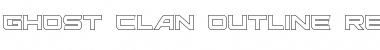 Download Ghost Clan Outline Font Download Ghost Clan Outline Font