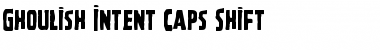 Download Ghoulish Intent Caps Shift Font Download Ghoulish Intent Caps Shift Font
