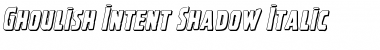 Download Ghoulish Intent Shadow Italic Font Download Ghoulish Intent Shadow Italic Font