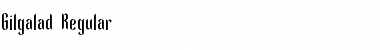 Download Gilgalad Font Download Gilgalad Font