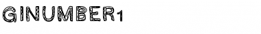 Download GINUMBER1 Font Download GINUMBER1 Font