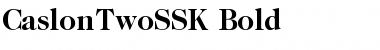 Download CaslonTwoSSK Font Download CaslonTwoSSK Font