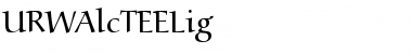 Download URWAlcTEELig Font Download URWAlcTEELig Font