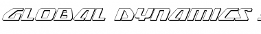 Download Global Dynamics 3D Italic Font Download Global Dynamics 3D Italic Font