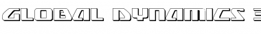 Download Global Dynamics 3D Font Download Global Dynamics 3D Font