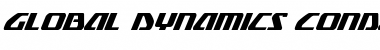Download Global Dynamics Condensed Italic Font Download Global Dynamics Condensed Italic Font